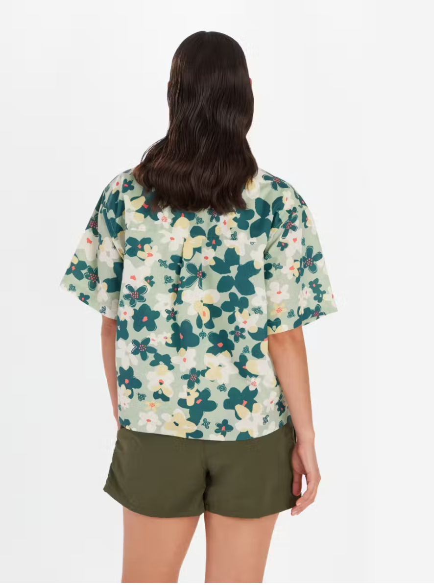 Marmot Womens Muir Camp Novelty Short-Sleeve Shirt