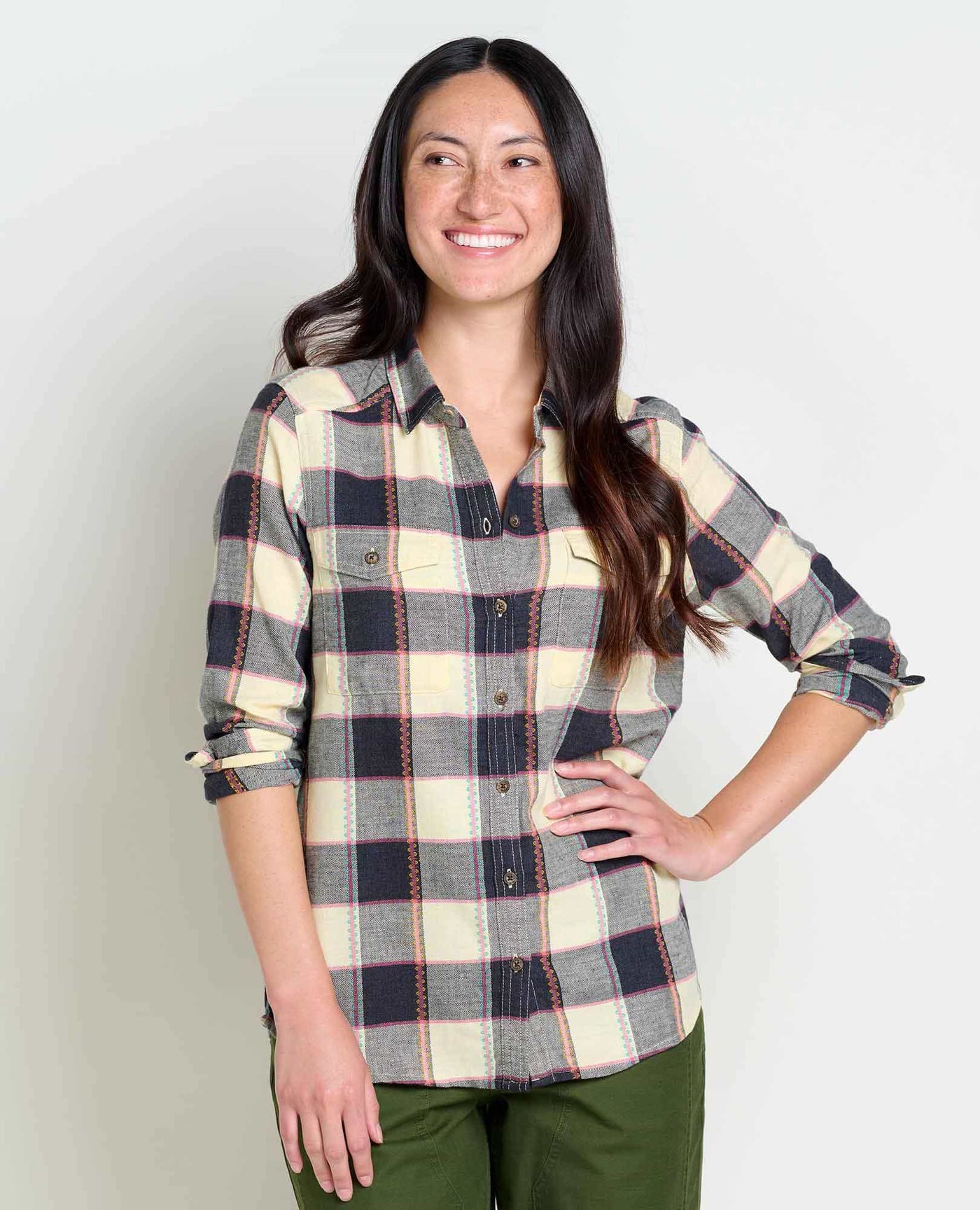 Toad & Co Women's Re-Form Flannel LS Shirt