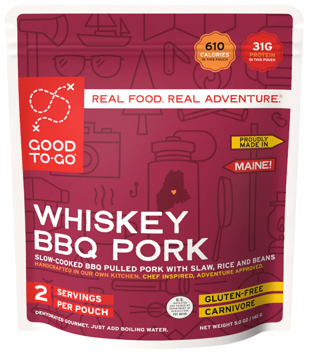 Good To-Go Dehydrated Gourmet Meals