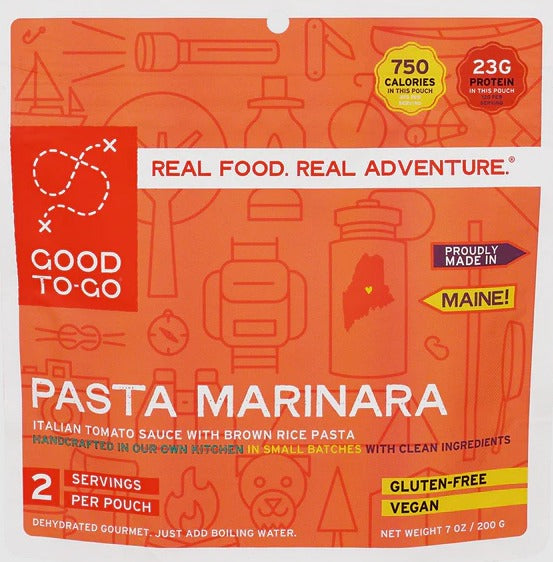 Good To-Go Dehydrated Gourmet Meals