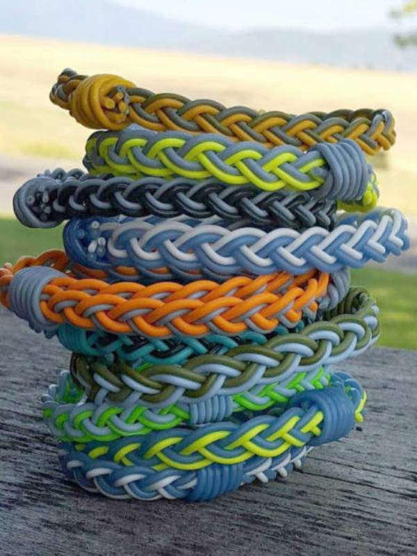 Flyvines Original Recycled Fly Line Bracelet