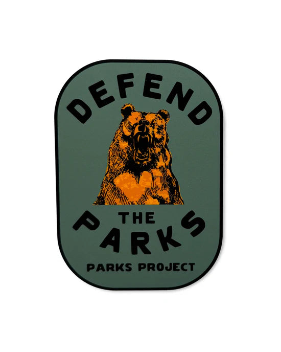 Parks Project Defend The Parks Sticker