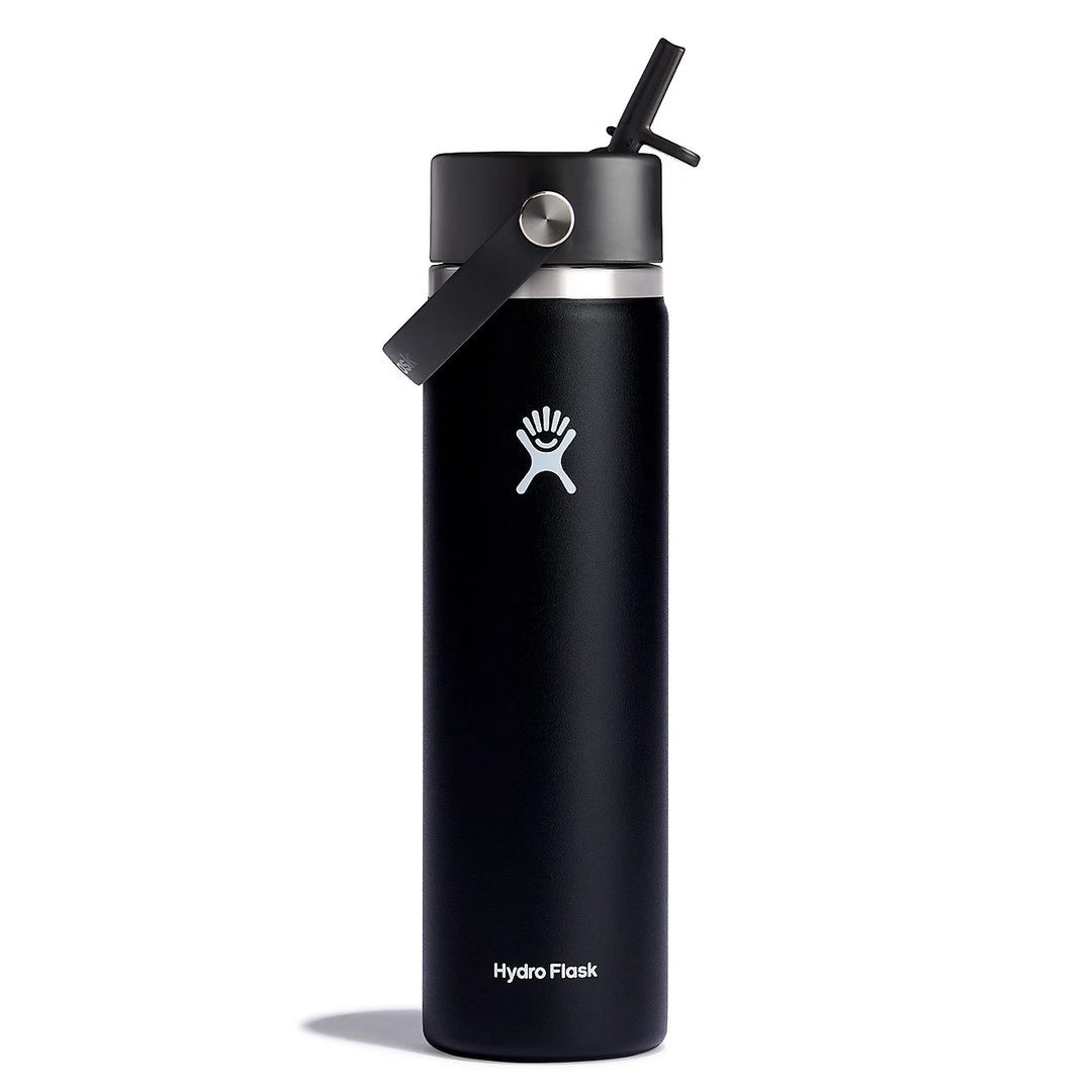 24oz Wide Mouth with Flex Straw Cap