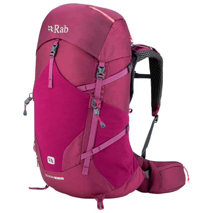 RAB Exion 35 ND backpack in Mulberry