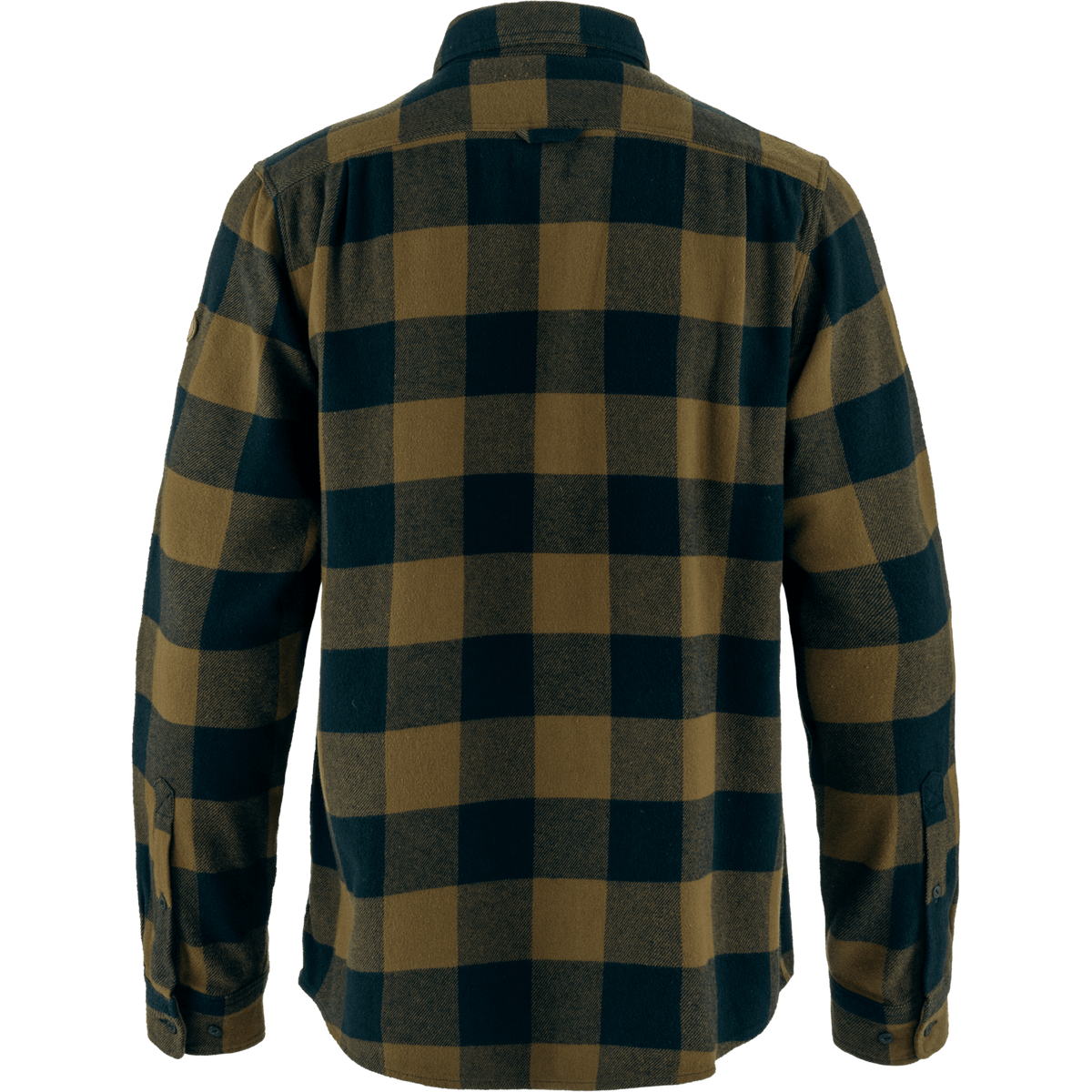 Men's Övik Heavy Flannel Shirt – back view
