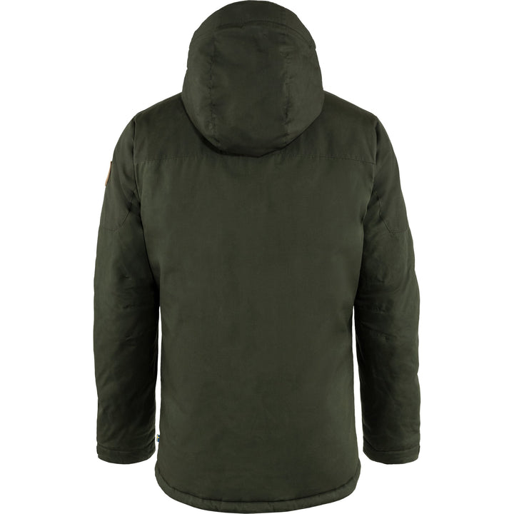 Men's Skogsö Padded Jacket – Deep Forest back view