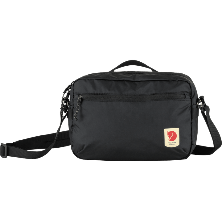 High Coast Crossbody in Black, front view