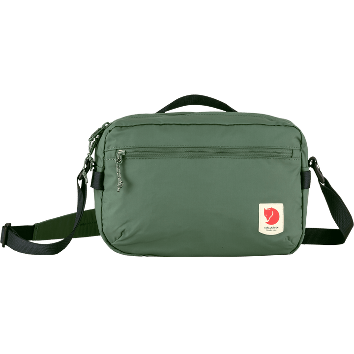 High Coast Crossbody in Patina Green, front view