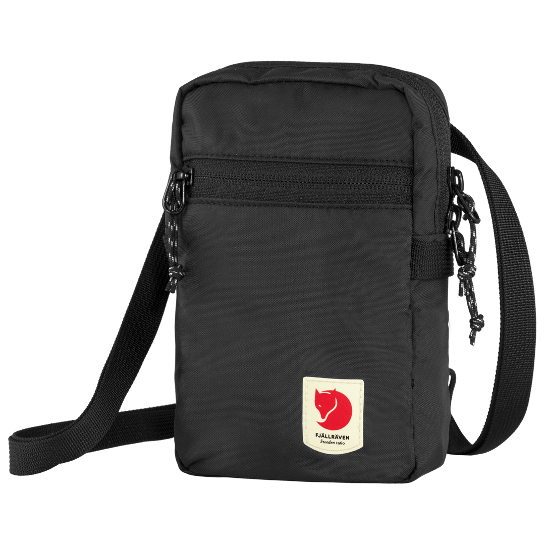 High Coast Pocket in Black, front view