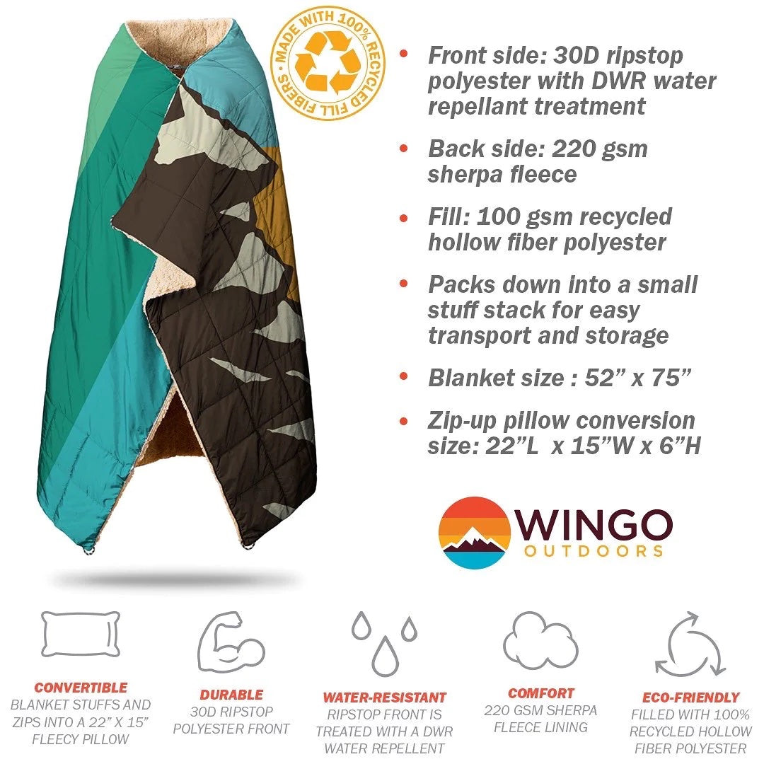 Wingo Outdoors Convertable Blanket