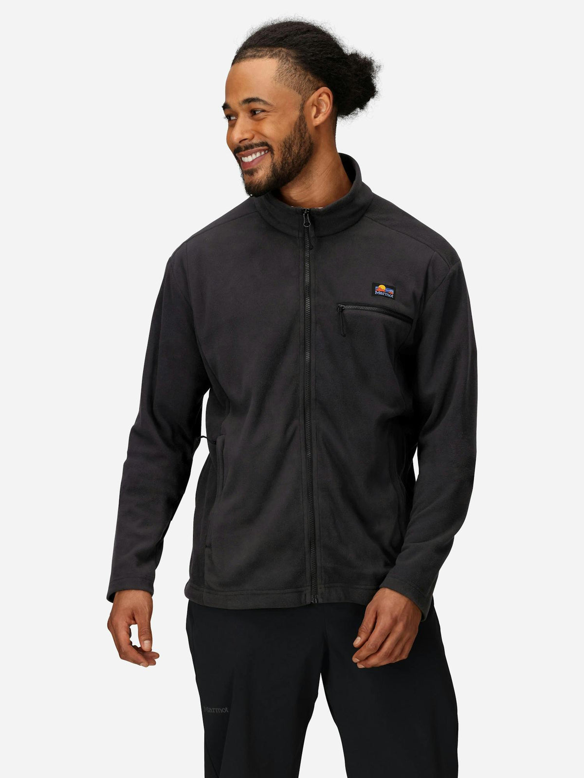 Men’s Upward Fleece Full-Zip Jacket - Black