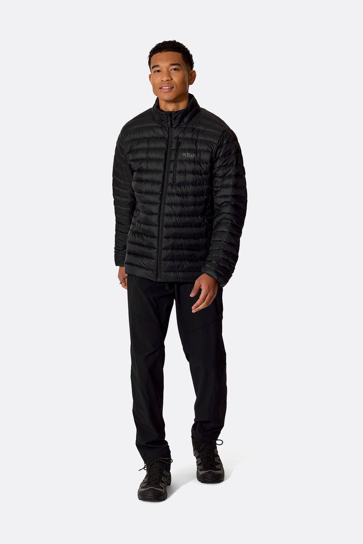 Men's Microlight Down Jacket — Black