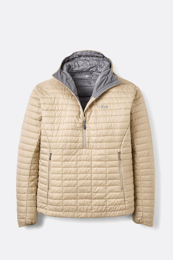 Men's Microlighter Pullover Down Hoody — Dark Pebble