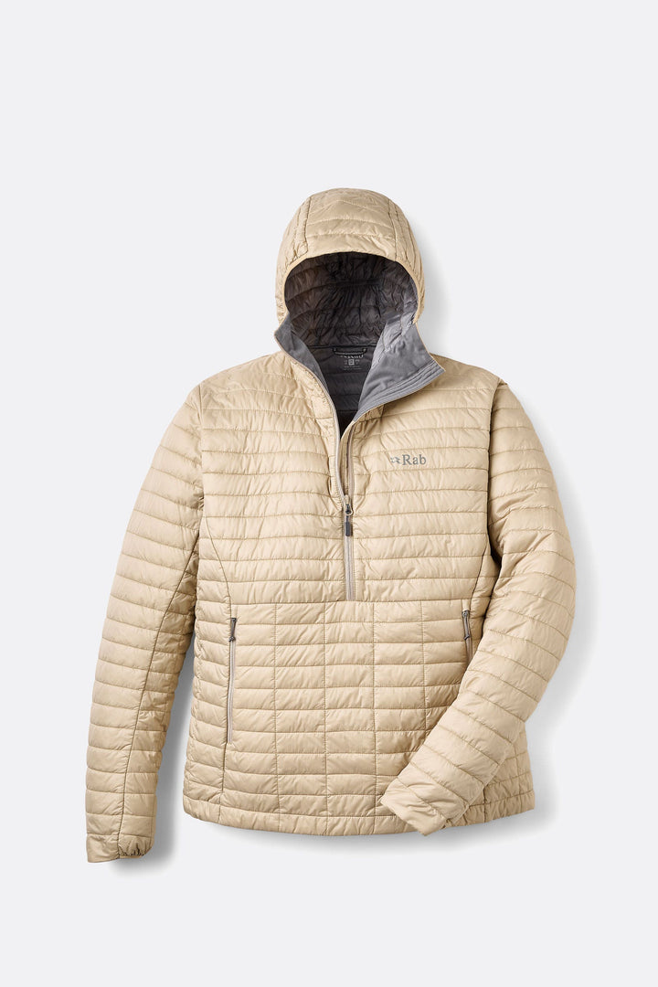 Men's Microlighter Pullover Down Hoody — Dark Pebble