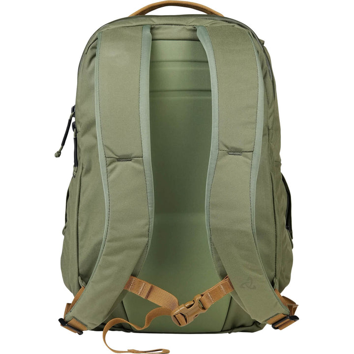 Mystery Ranch Rip Ruck 24 model 113076 in Ponderosa, molded back panel and shoulder straps