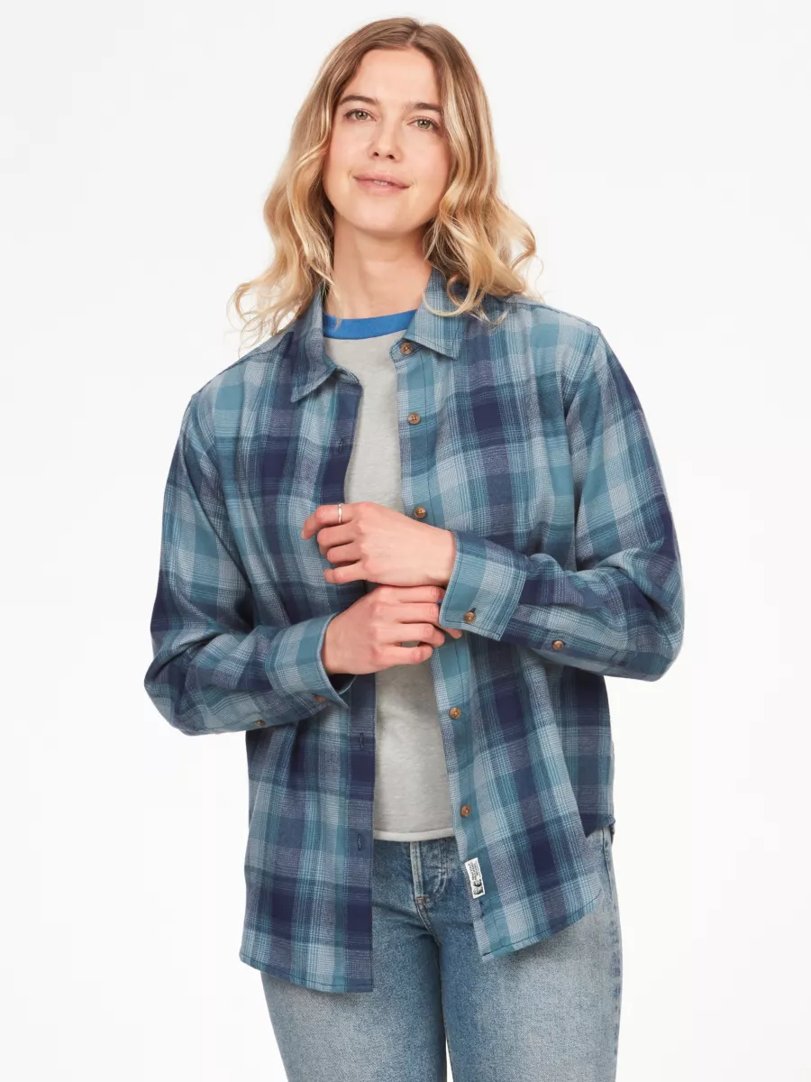 Marmot Women's Fairfax Novelty Lightweight Flannel Shirt