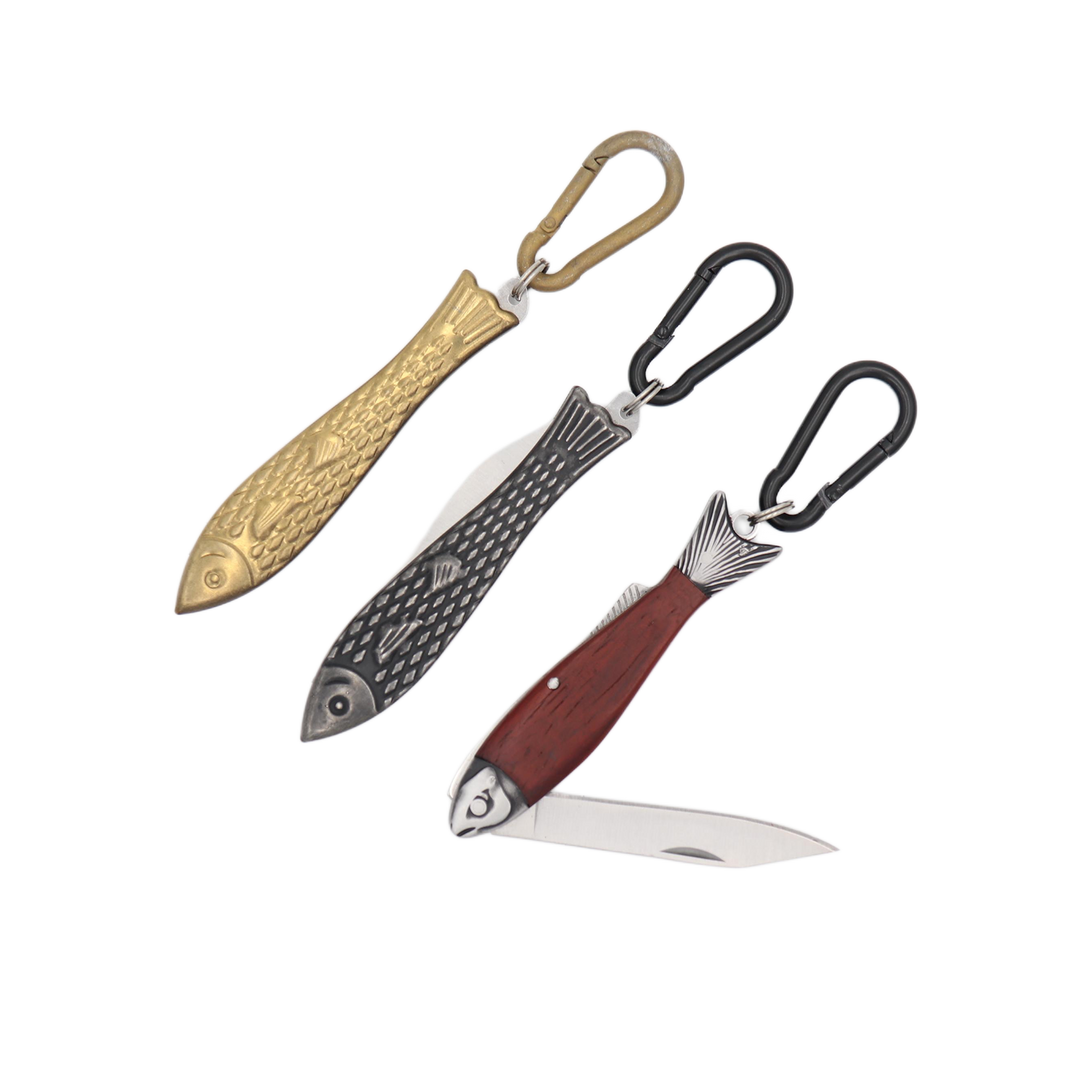 Real Sic Pocket Fish Knife Keychain product photo