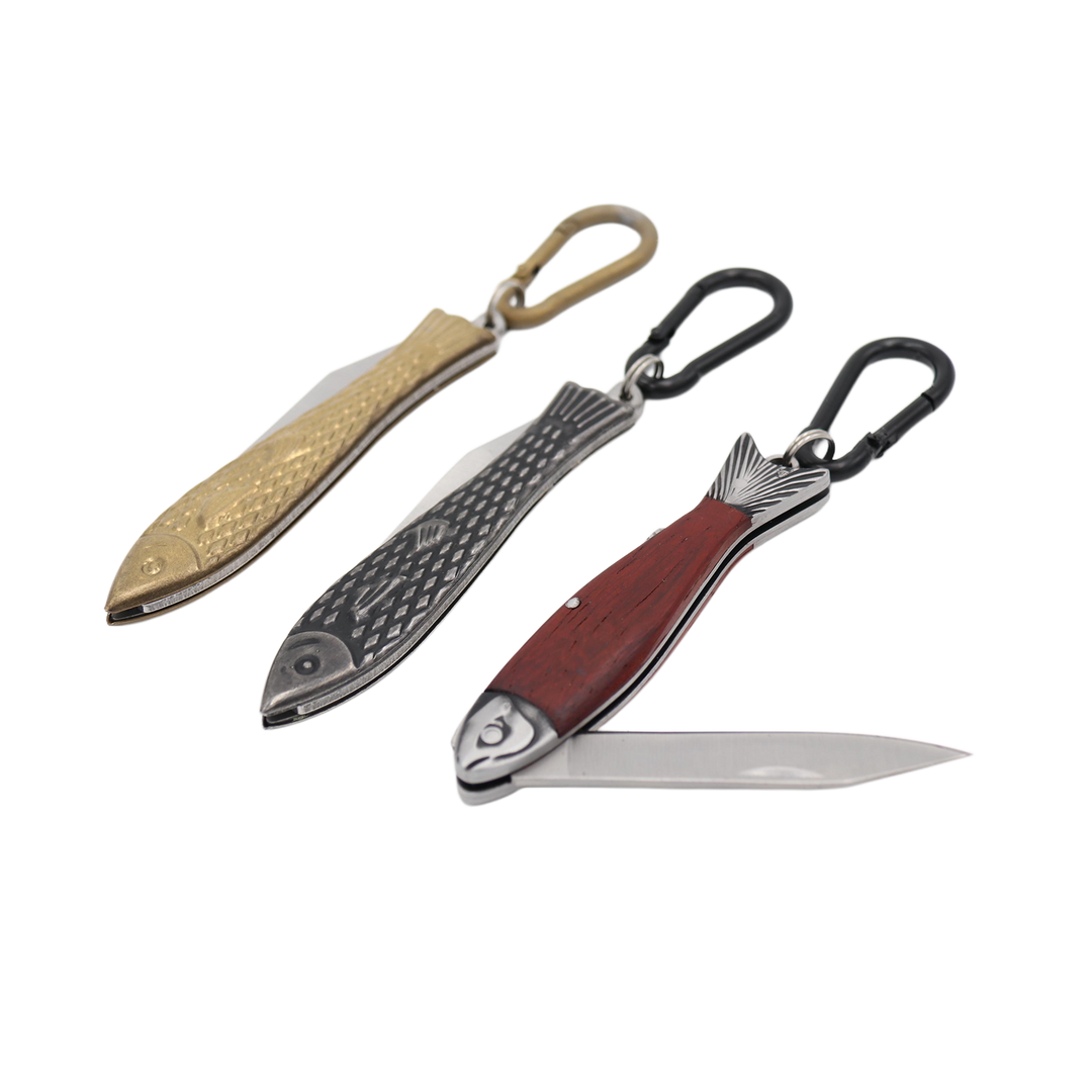 Real Sic Pocket Fish Knife Keychain product photo