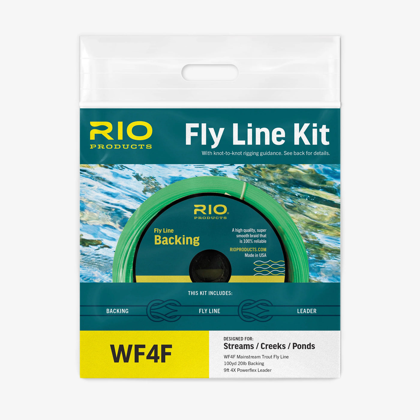 RIO FLY LINE KIT - SMALL STREAM/CREEK WF3F