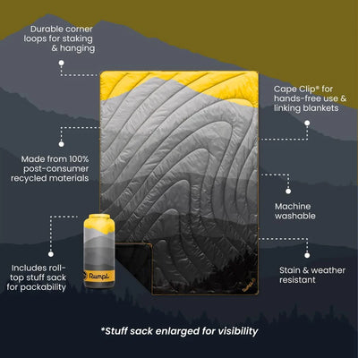 Original Puffy Blanket Boone Ridge Fade