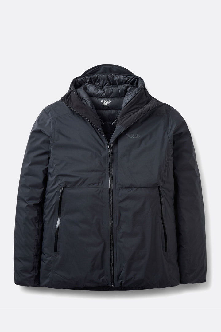 Men's Microlight Shield Waterproof Down Jacket — Black