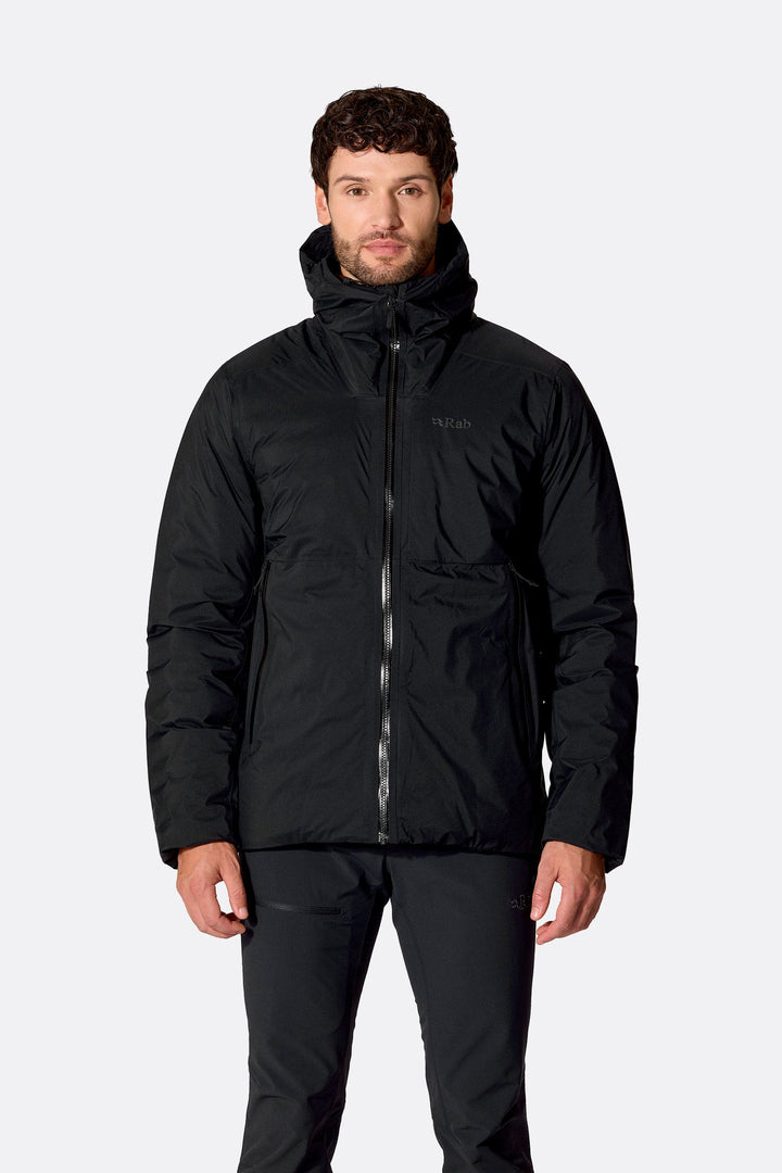 Men's Microlight Shield Waterproof Down Jacket — Black