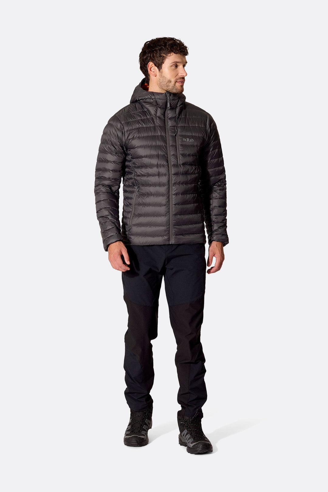 Men's Microlight Alpine Down Hoody — Graphene