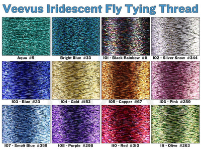 Veevus Iridescent thread 30m