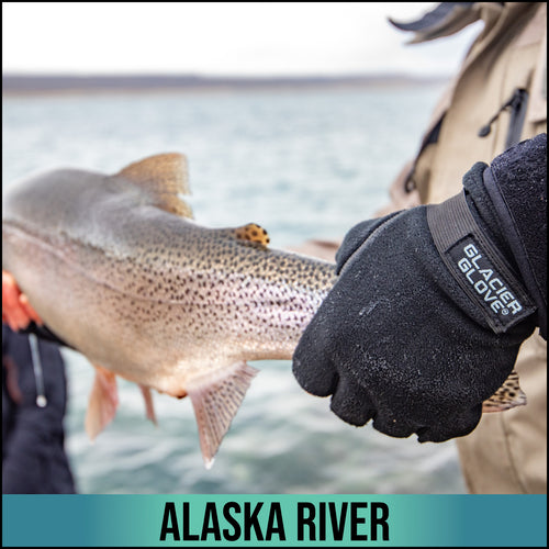 Glacier Glove Alaska River Fingerless