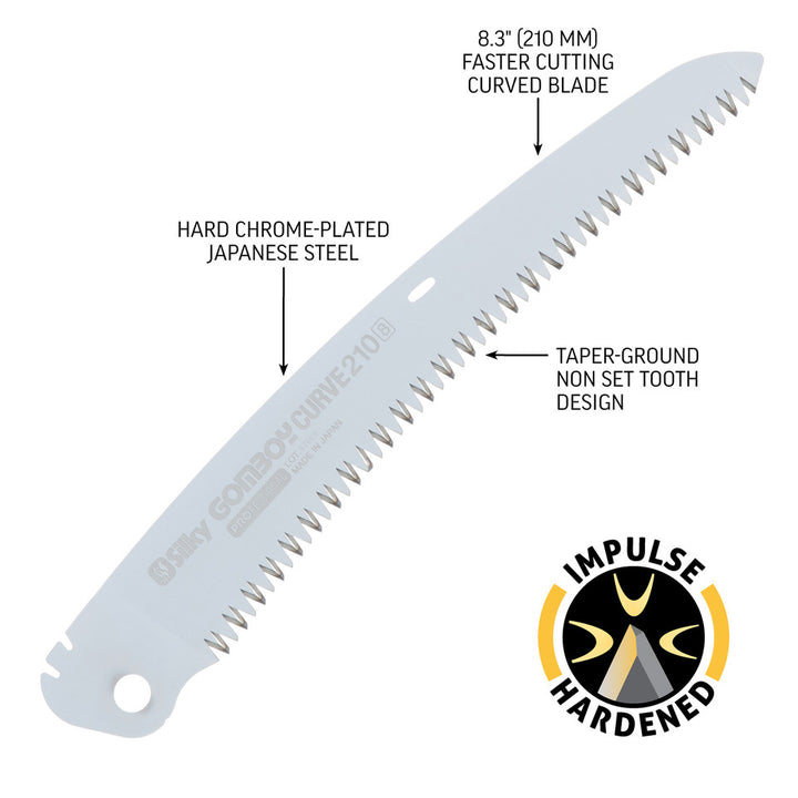 Silky GOMBOY Curve 210mm Folding Saw