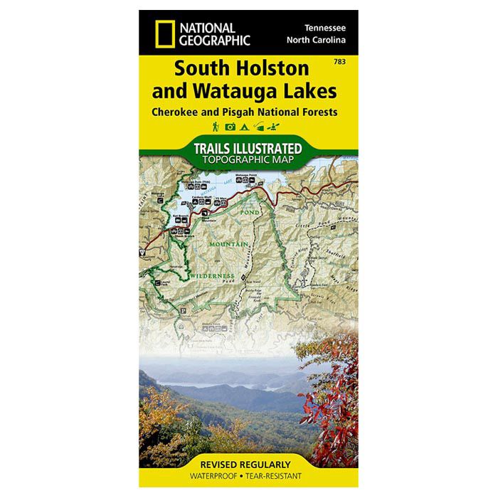 South Holston and Watauga Lakes Map