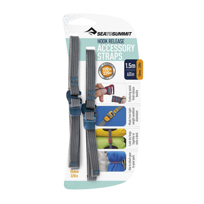 Sea to Summit Accessory Straps with Hook Release 10mm