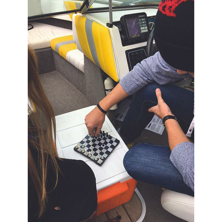 Outside Inside Backpack Magnetic Chess