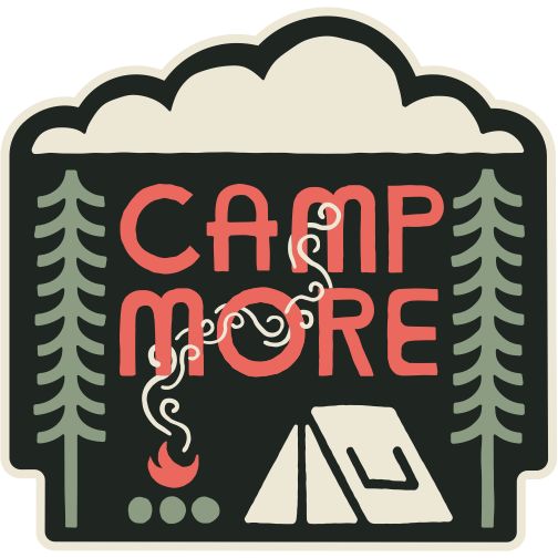 Camp More Sticker