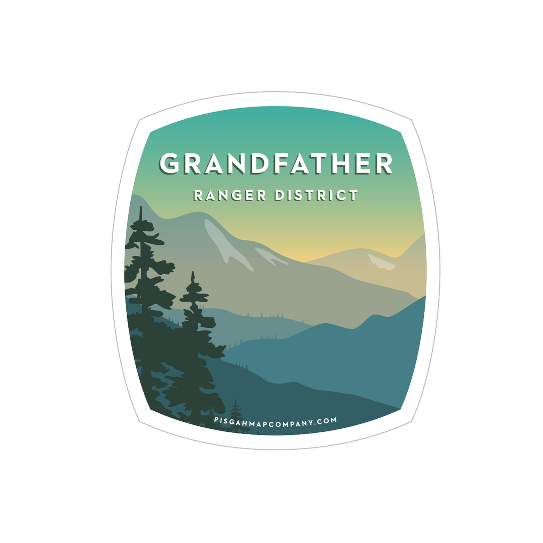 Pisgah Map Co. Stickers