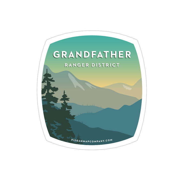 Pisgah Map Co. Stickers