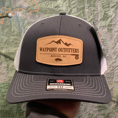 Waypoint Mountain Leather Patch Hats