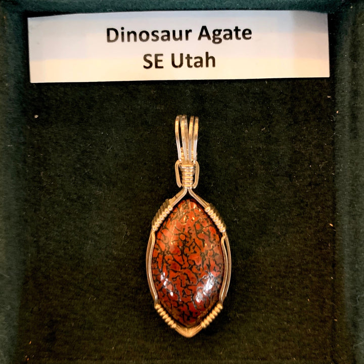Pendant: Dinosaur Agate