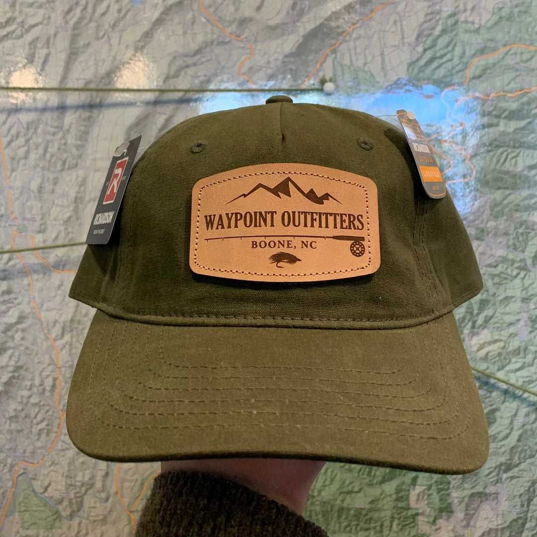 Waypoint Mountain Leather Patch Hats