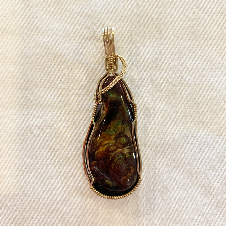 Pendant: Fire Agate