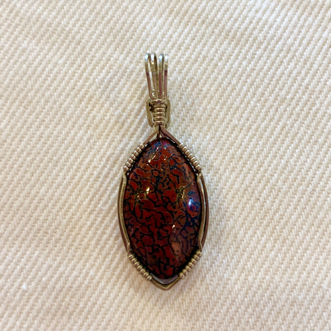 Pendant: Dinosaur Agate