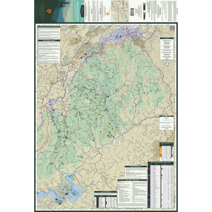 Pisgah Map Co. Grandfather Ranger District