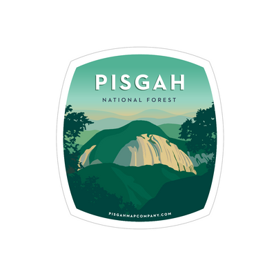 Pisgah Map Co. Stickers