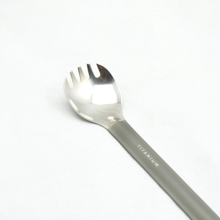Toaks Long Handle Spork with Polished Bowl
