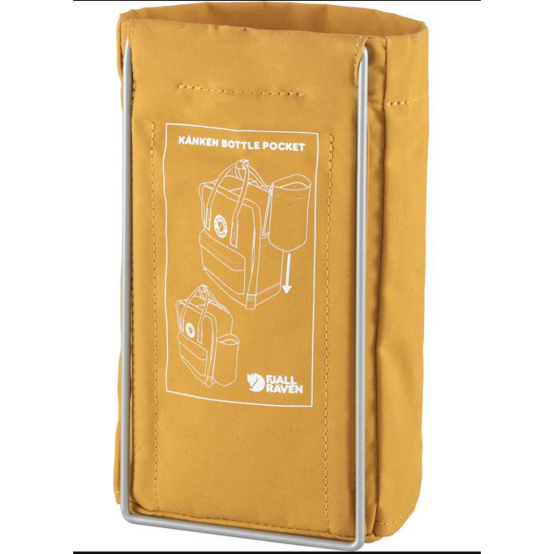 Fjallraven Kanken Bottle Pocket Ochre