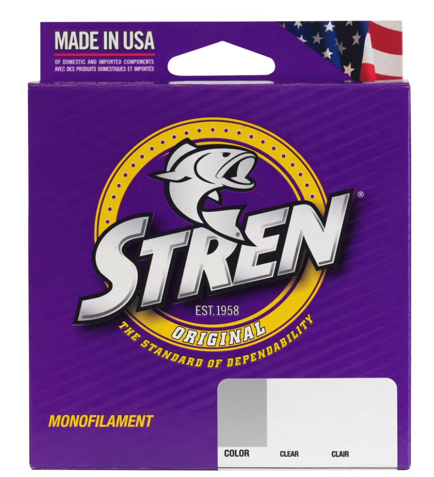 Stren Original Monofilament Fishing Line - Clear - 10 Lb. Test – Waypoint  Outfitters