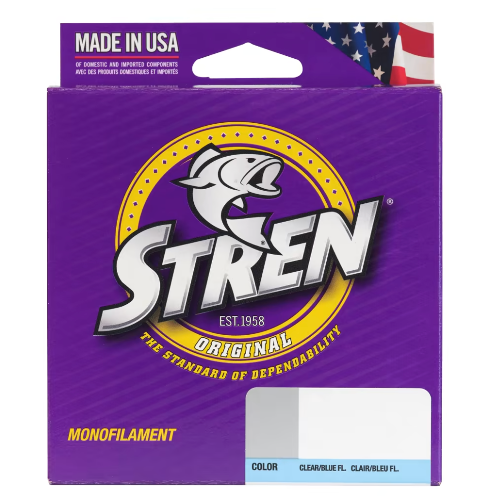 Stren Original Monofilament Fishing Line - Clear/Blue Fluorescent - 6 lb. Test