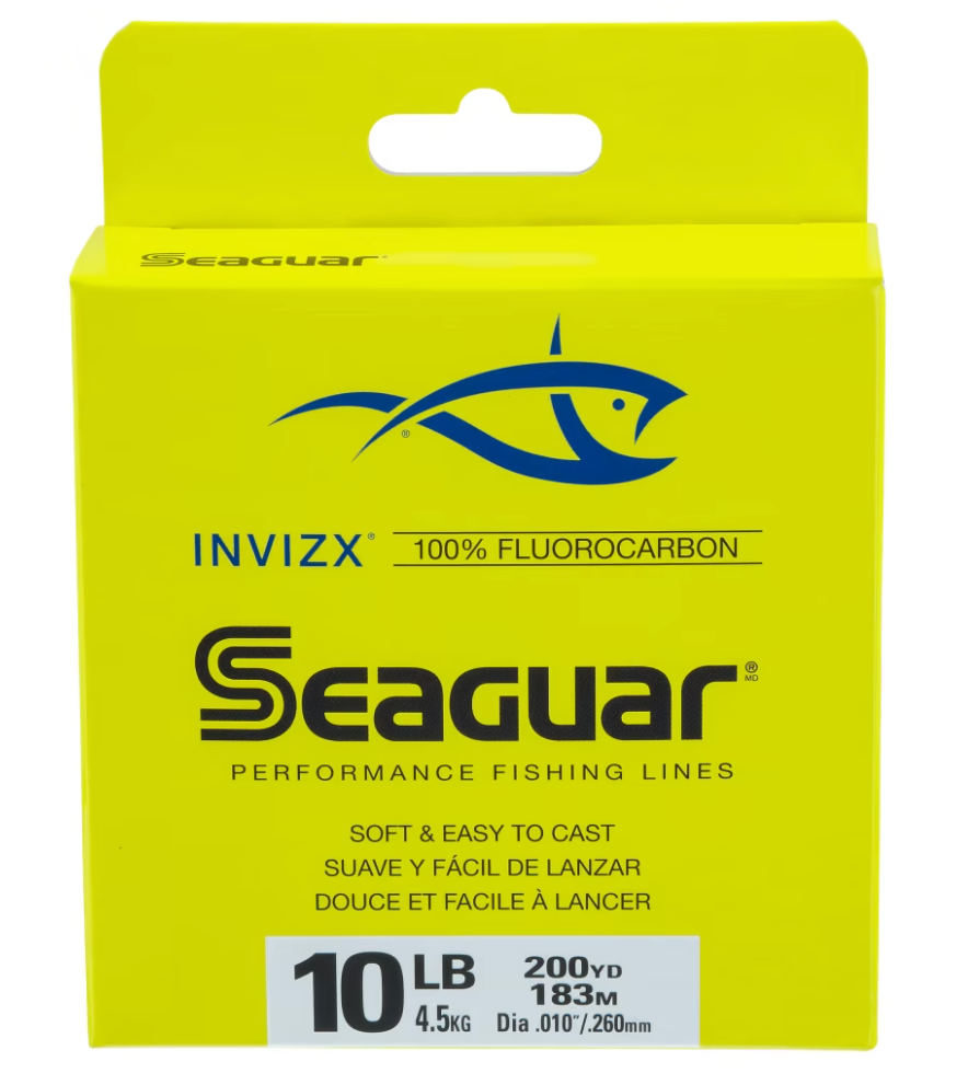 Seaguar INVIZX Fluorocarbon Fishing Line - 200 Yards - 8 lb.