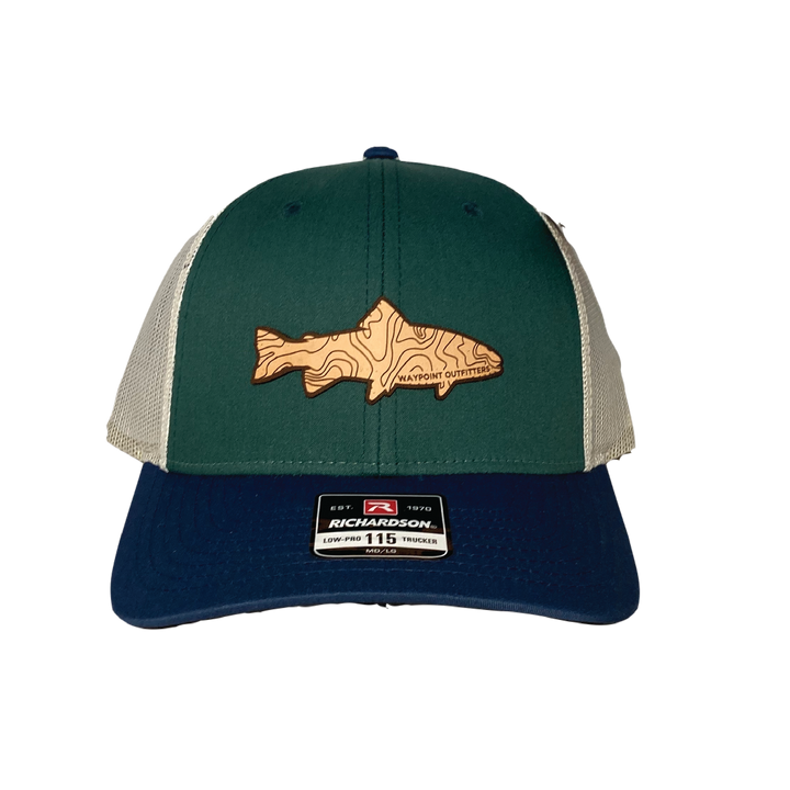 Waypoint Topo Trout Hats