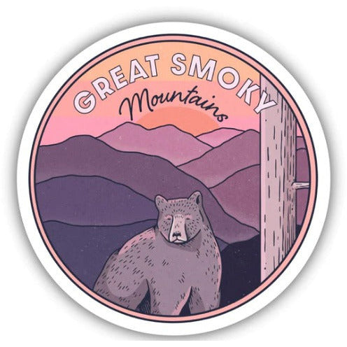 Big Moods Great Smoky Mountains Sticker